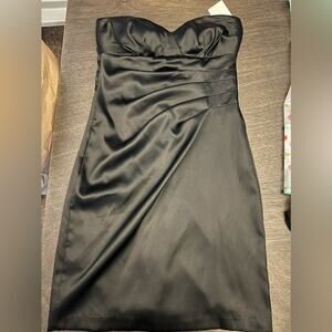 Xtraordinary Juniors Black Strapless Dress Size 11 NWT